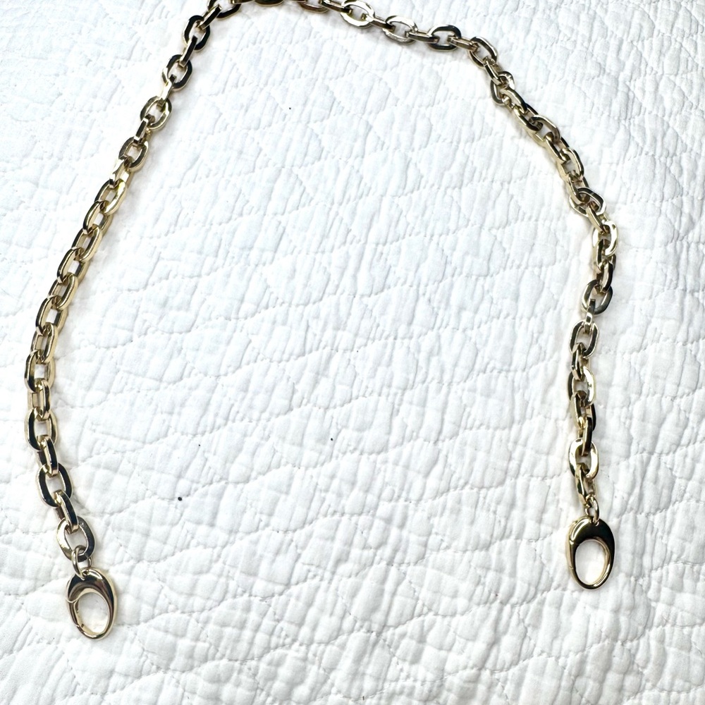 Quality Gold Purse Replacement Chain Handbag Strap Chunky Heavy - Picture 9 of 9